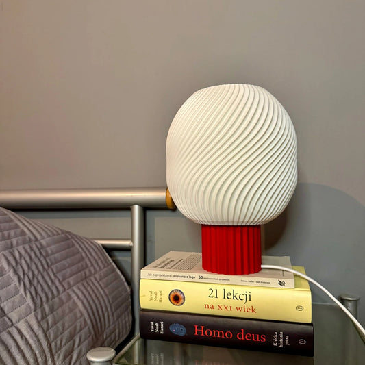 Lampa Tide Art Ember Red