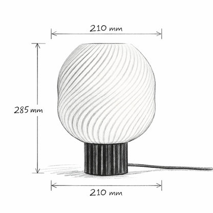 Lampa Tide Art White
