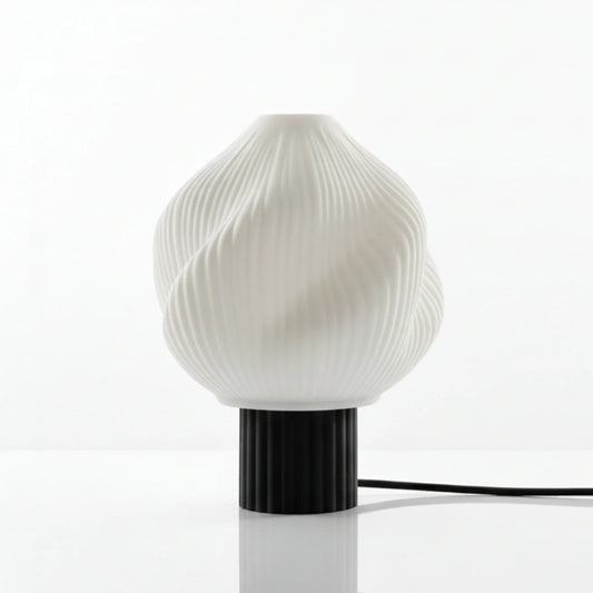 Lampa Twist Creme Black