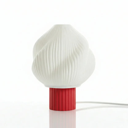 Lampa Twist Creme Ember Red