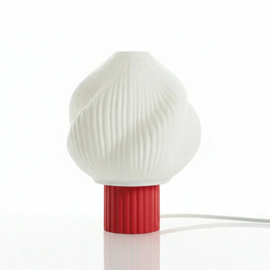 Lampa Twist Creme Ember Red