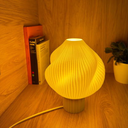 Lampa Twist Creme White