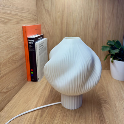 Lampa Twist Creme White